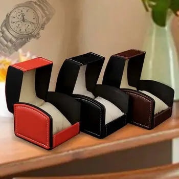 

1x Luxury Watch Jewelry Leather Box Display Case Gift Box For Watch Watch Box EC