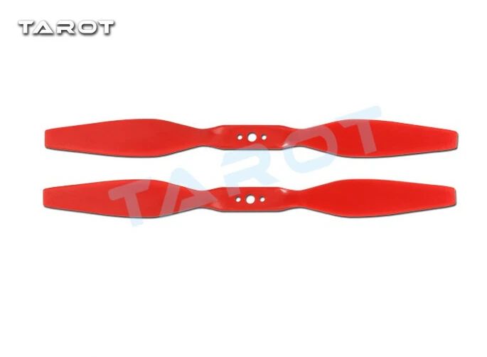

F17387 1 Pair Tarot 8 inch CW CCW Propeller Red TL2950 for Multi-axle Helicopter
