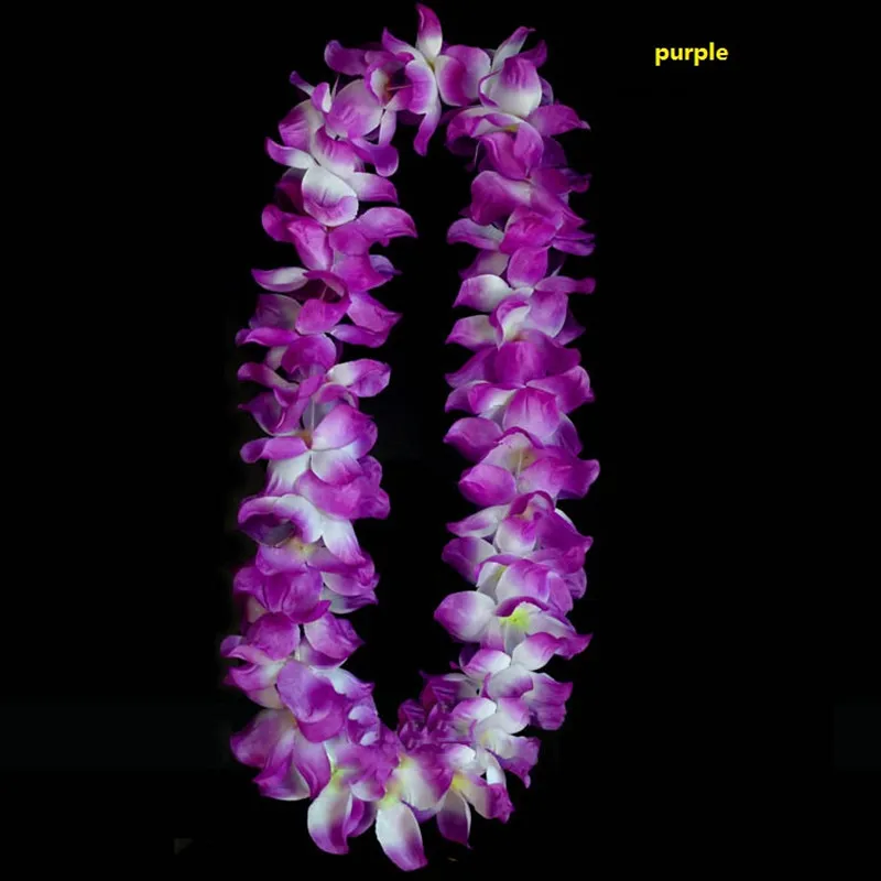 Купить Гавайский венок леев Цепочки и ожерелья Lei Трава юбка Пляжная ...