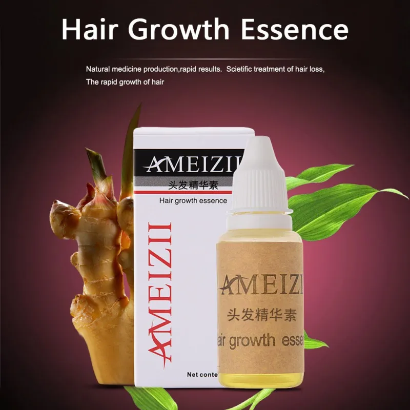 

20ml Natural Mild Ginger Hair Growth Essence Anti-hair Loss Liquid Dense Hair Growth Product