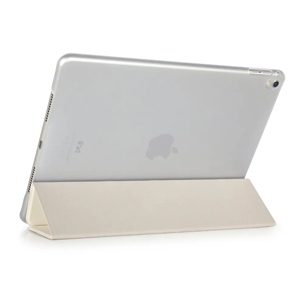 Ultra Slim Tri-Fold Кожа PU с Кристалл Крепко Подпирает Смарт Крышка Случая Стойки для iPad Air 2 iPad Pro 9.7