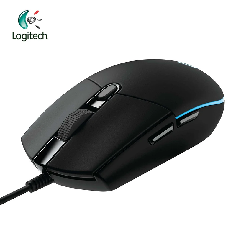 Оригинальный logitech G102 игровая проводная мышь Проводная оптическая Игры Поддержка мыши Desktop/ноутбук Поддержка windows 10/8/7