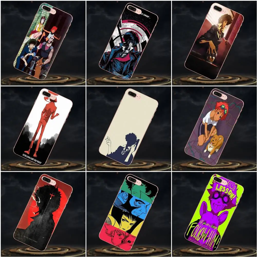 Мягкий чехол для телефона Coque Cowboy Bebop Corner Galaxy A3 A5 A7 On5 On7 2015 2016 2017 Grand Alpha G850 Core2 Prime S2