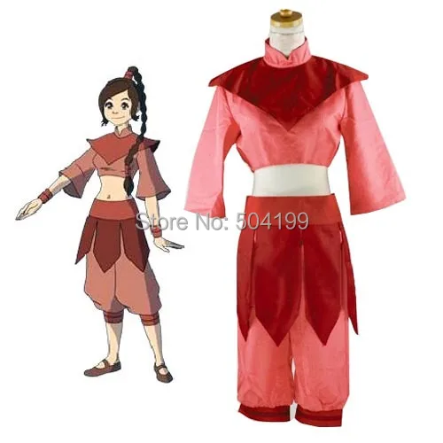 Free Shipping High quality Avatar The Last Airbender Ty Lee Cosplay Costume Custom-made |