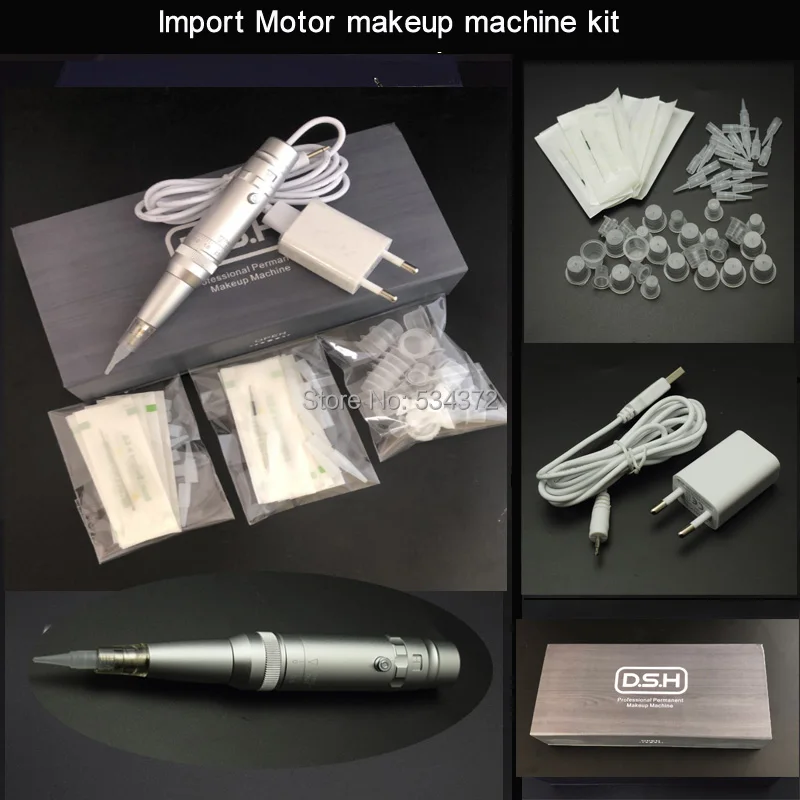 

Hotsale hight quality eyebrow lip liner pen permanent makeup machine kits free shipping