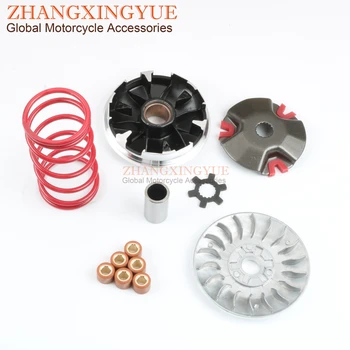 

Scooter Performance Variator Set w / 4.5g-8g 15x12mm rollers for BAOTIAN BT49QT-18C1 18E1 18F1 20C 28A 28B 1E40QMA 2-stroke