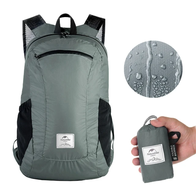 Naturehike 18L The Most Durable Lightweight Packable Backpack, Water