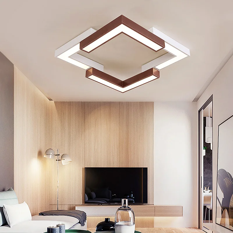 

LED Ceiling Lights Lamp Luminaria Ceiling Light With Remote Control Dimmable Color And RGB Changing Fixtures Lustre Plafonnier