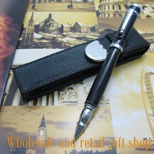 Ручка ролик Fuliwen Высокое качество акриловый чехол черный офисный подарок для письма