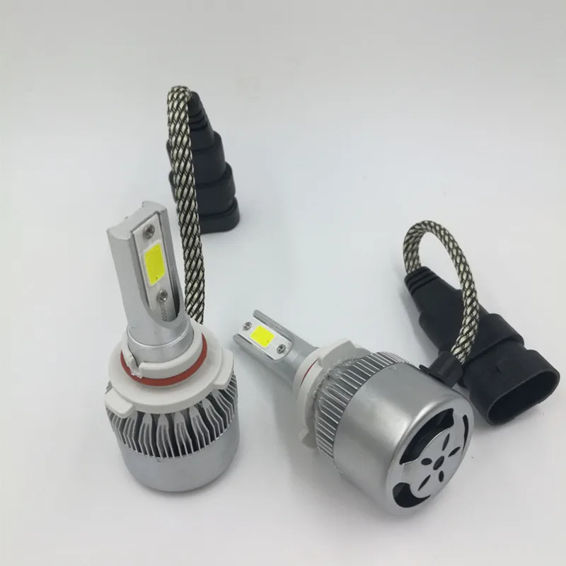 D2S D4S H4 H7 H1 H11 светодиодные фары 12V луч авто лампы комплект 6500K для