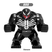 

Single Sale Marvel Venom Movie Series Deadpool Spiderman Thanos Iron man Super Hero Action Building Blocks Legoing Toys Figures