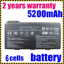 JIGU bty l74 BTY-L74 Аккумулятор Для Ноутбука MSI A5000 A6000 A6200 CR600 CR600 CR620 CR700 CX600 CX700 Все Серии MSI CX620
