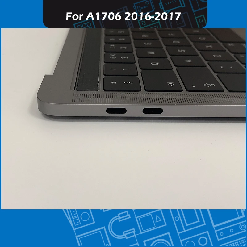 Космический серый A1706 Topcase UK макет ладони для MacBook Pro Retina 13 &quotA1706 Топ чехол с