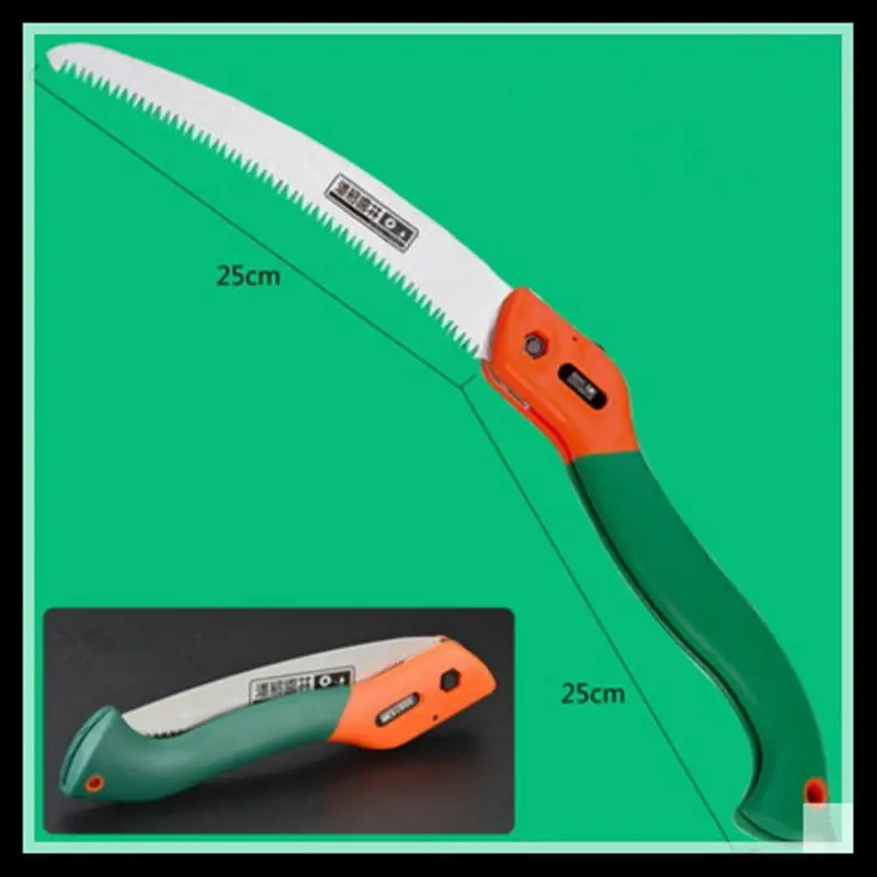 Folding garden saws, garden hand tools, gardening carpentry outdoor