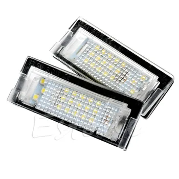 

1Pair Error Free LED Number License Plate Lamp For BMW E39 5D 5 Door Wagon Touring