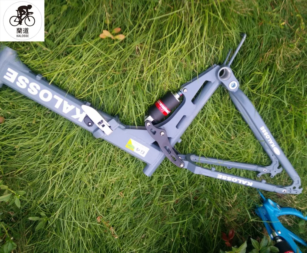 Clearance Kalosse Soft-tail  frame   Bicycle  parts   Mountain bike frame  DIY  colors   26*17 inch   aluminum alloy 4