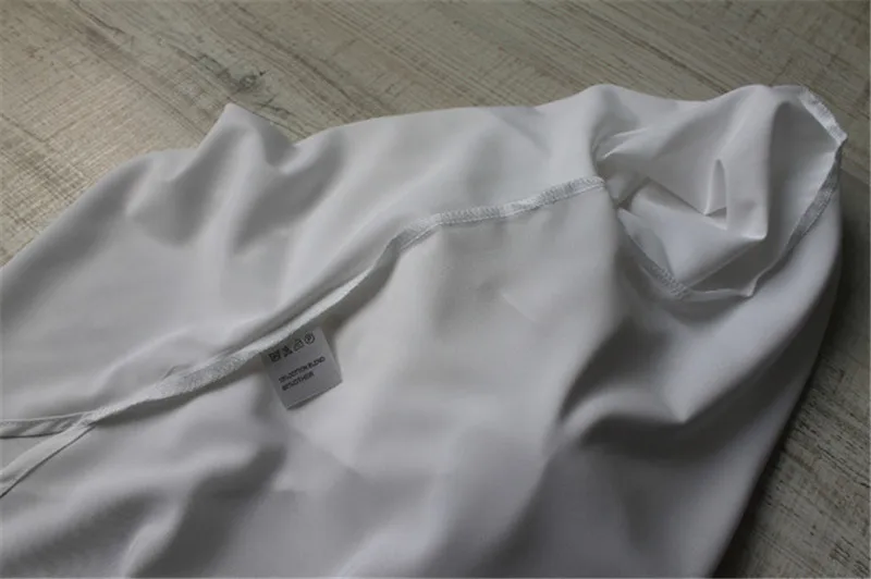GCAROL, Новое поступление, женская шифоновая рубашка с v-образным вырезом, OL, Офисная белая блузка, элегантные аккуратные топы, высокие уличные базовые Топы на 4 сезона