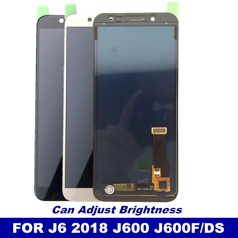 100% тестирование J600 ЖК дисплей для samsung Galaxy J6 2018 J600F/DS J600G/DS Дисплей Сенсорный экран