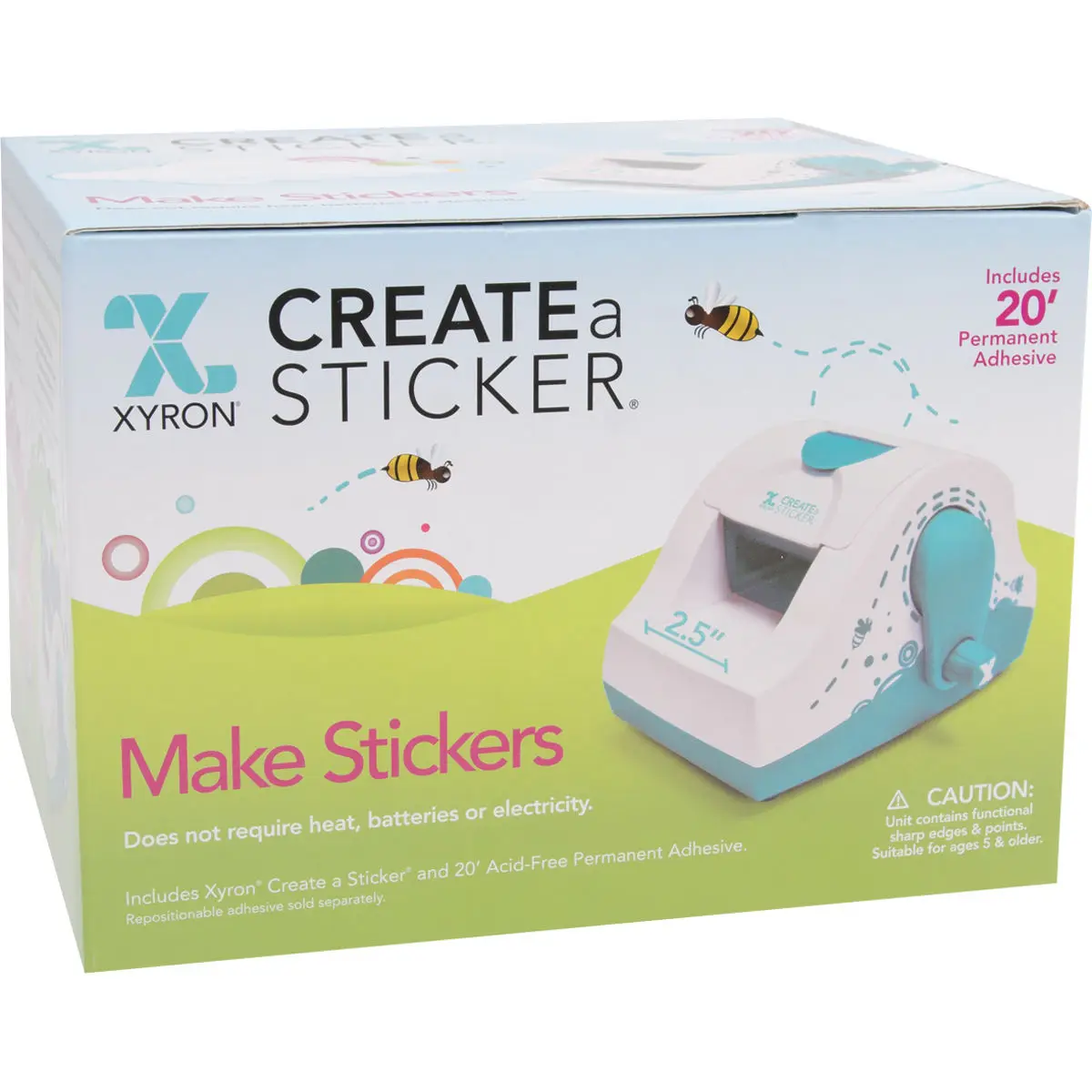 Xyron Create-A-Sticker Mini 2.5 Sticker Making Machine