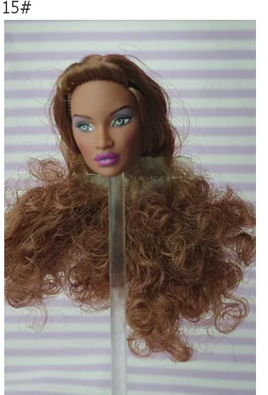 Новинка оригинальная голова для кукол Barbi, FR цельная кукла голова DIY аксессуары кукольные головы Мода роялти