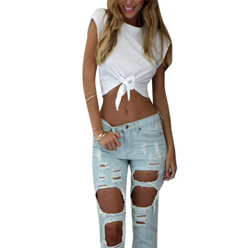 

Sexy Summer Navel Exposed Short hip-hop cool T shirt Women Crop Tops 2color black grey Short Sleeve Punk T Shirt