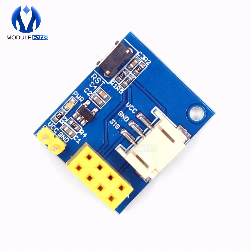 ESP8266 ESP01 ESP-01 RGB светодиодный контроллер Adpater wifi модуль для Arduino IDE WS2812 WS2812B 5050 16 бит светильник кольцо Рождество DIY