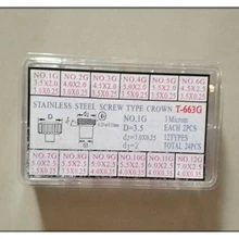 1 комплект золотого цвета из нержавеющей стали с винтовой головкой для ремонта часов 24 шт. всего