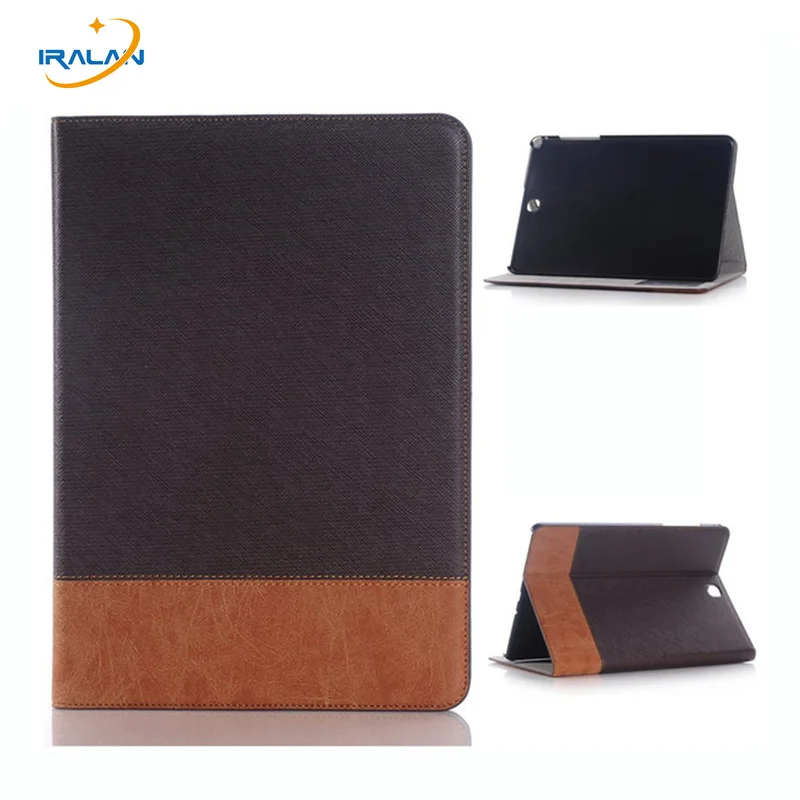 

Luxury Cross pattern stand Leather Case For Samsung Galaxy Tab A 8.0 T350 T351 T355 Tablet cover with card slot+Screen film+Pen