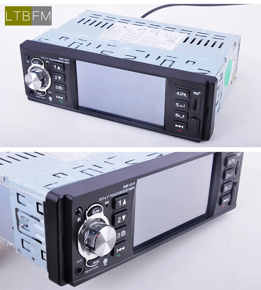 Автомагнитола LTBFM с сенсорным экраном 1din RDS мультимедиа MP5 автомобильная