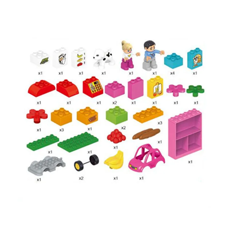 my first blocks pink