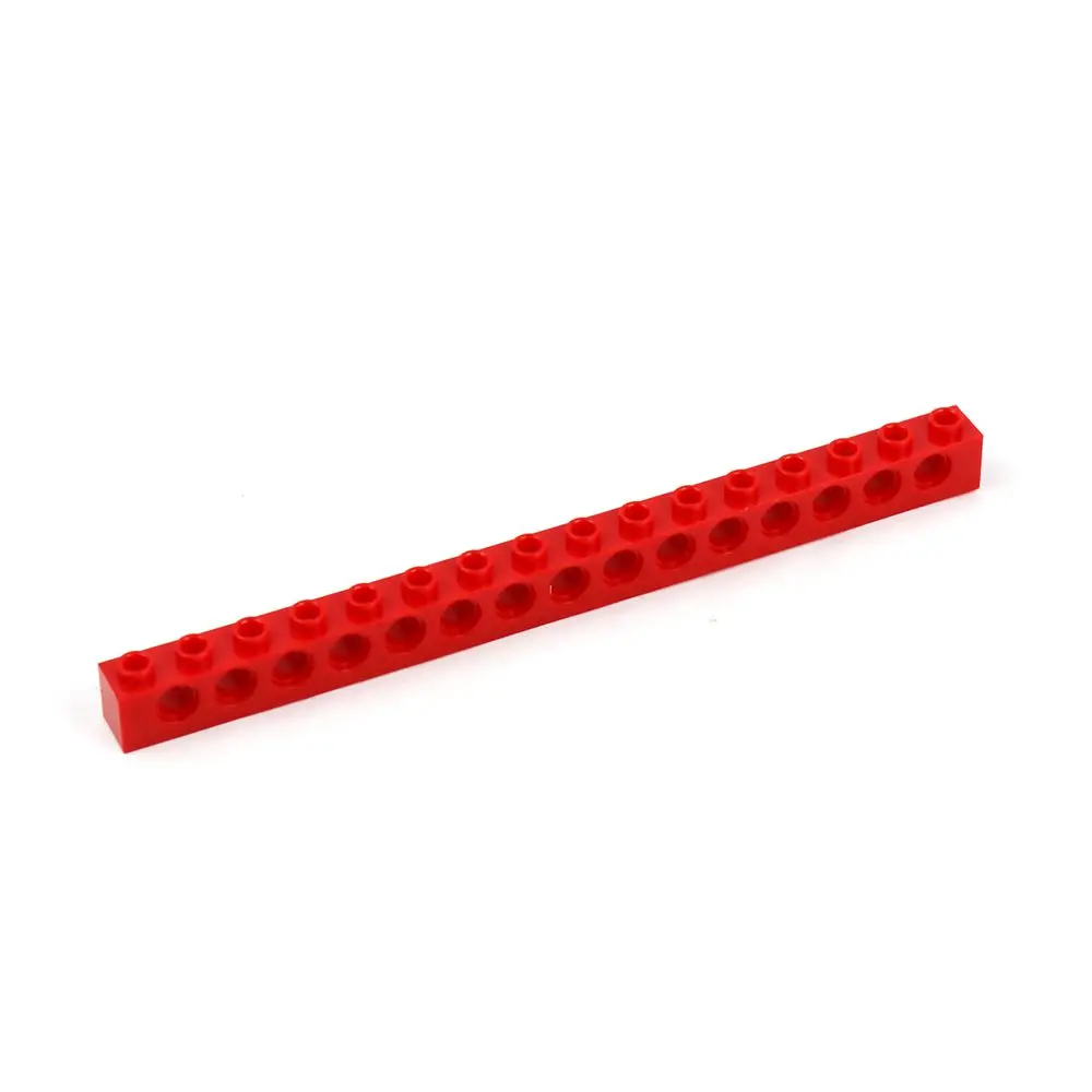10 шт. технический кирпич 1x16 [15 отверстий] строительные блоки MOC детали дальнего