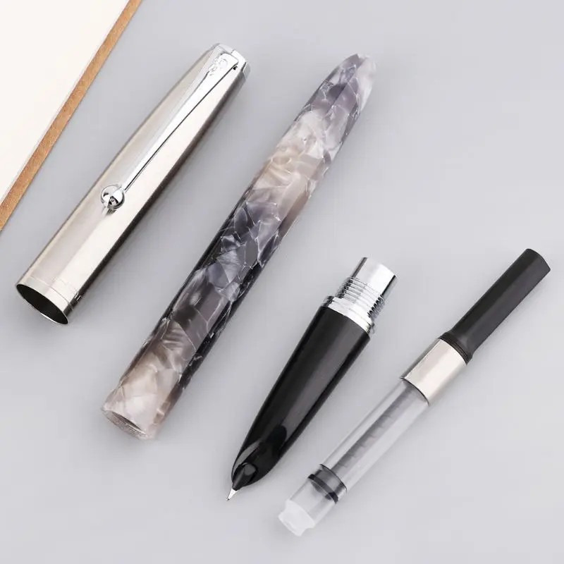Jinhao 51A роскошная мужская авторучка бизнес студентка 0 38 мм чрезвычайно тонкая