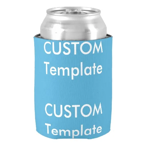 unique custom can cooler chiller sleeve wedding anniversary supplies