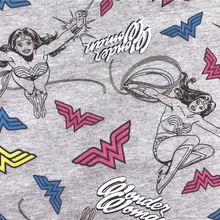 160*50 см Суперженщина чудо-женщина эластичность вязанная хлопковая ткань для шитья жир стеганая Лоскутная Одежда для мальчиков Детский Текстиль