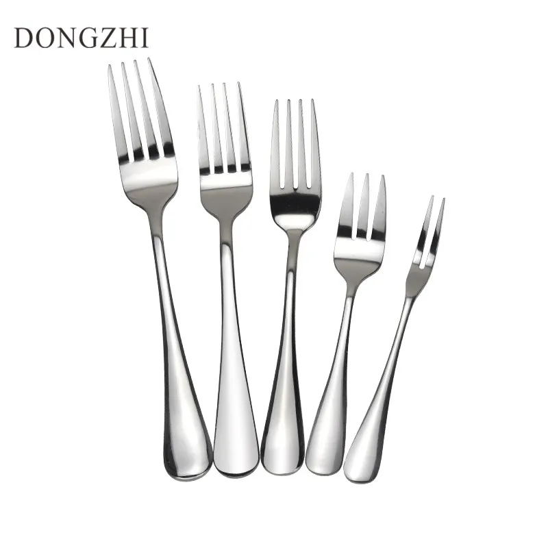 Dinner Forks 5 size Heavy duty Stainless Steel Sterling Beef Forks Set