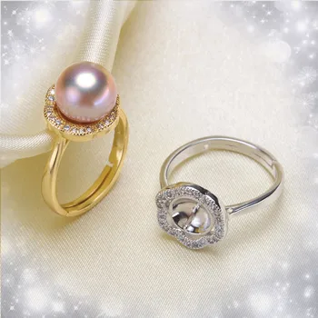 

Silver Plated Adjustable Ring jewelry Findings Pad Bases Blanks Fashion Accessories Diy Jewelry Making Wholesale
