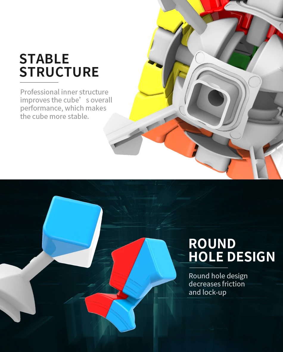 Новейший MoYu Cubing класс Meilong 5x5x5Layer магический скоростной куб профессиональный 5x5 Кубики-головоломки обучающая игрушка для детей