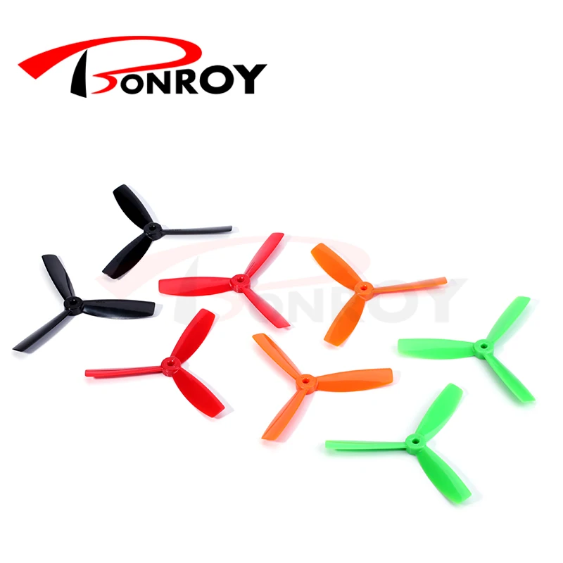 

12 pairs DYS 5" 5045(X50453) Bullnose Tri-Blade Propellers Props CW/CCW FPV QAV210 Drone