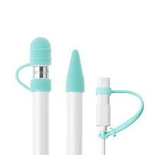 Для Apple Pencil cap Holder Nib Sleeve Case мягкий силиконовый защитный чехол с защитой от потери Соединительный ремешок для iPad Pro Pencil