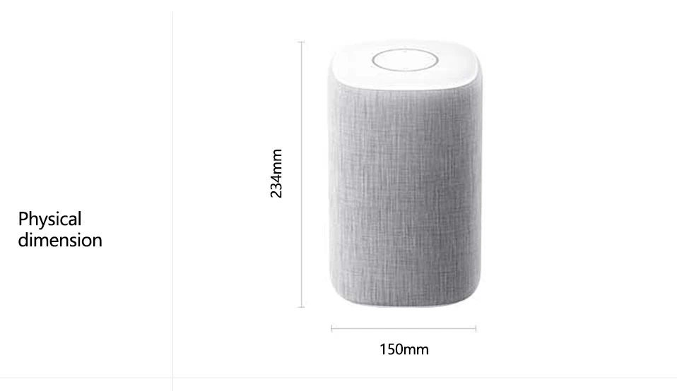 Original Xiaomi Xiaoai Bluetooth Speaker HD Smart Voice Control Mijia Mi Ai Speaker Smart home Xiaoai App For Android Iphone