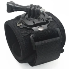 360 degree Rotation Wrist Mount Hand Strap with screw for Gopro hero 3+ 2 SJ4000 Xiaomi Yi action Cameras GP128 accessories