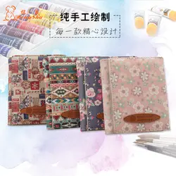 Традиционный разброс цветы штампы женский кошелек короткие три складной кожаные бумажники Популярные окна фильм дамы денежный кошелек