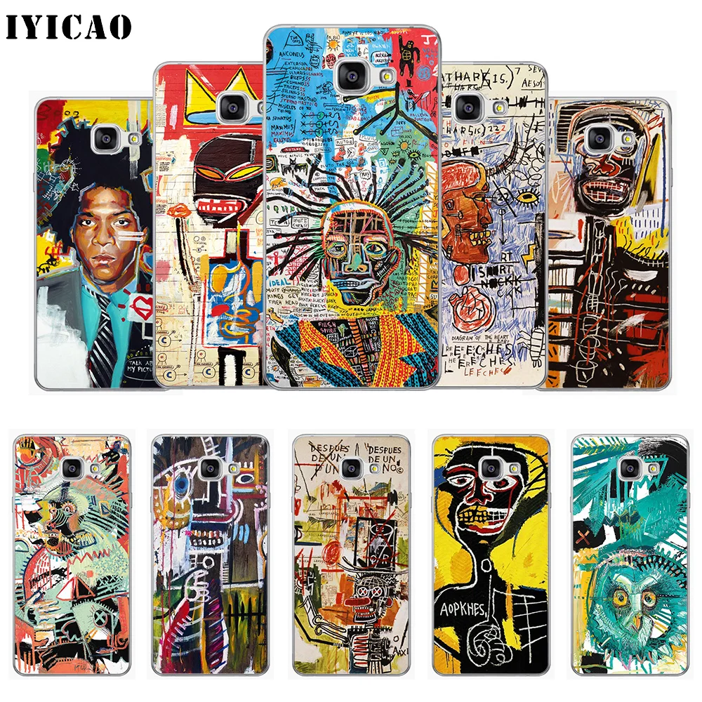 IYICAO Jean Michel Basquiat Мягкий силиконовый чехол для телефона Samsung A10 A30 A40 A50 A70 M10 M20 M30 TPU |