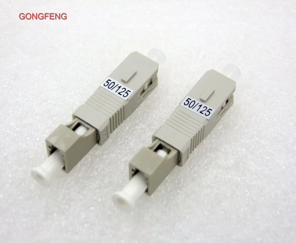 10 шт. новый оптический Волоконно мультимодовый быстрый разъем SC Male LC Female MM62.5/125