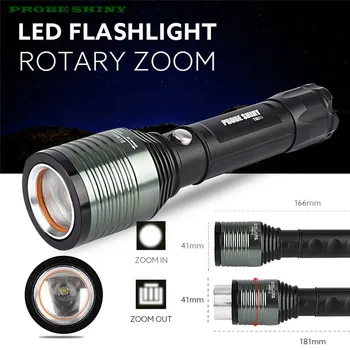 

NEW!!! Super Bright Zoomable XML Q5 LED 18650 Flashlight Torch Zoom Lamp Light 3 Mode Free Shipping #NO23