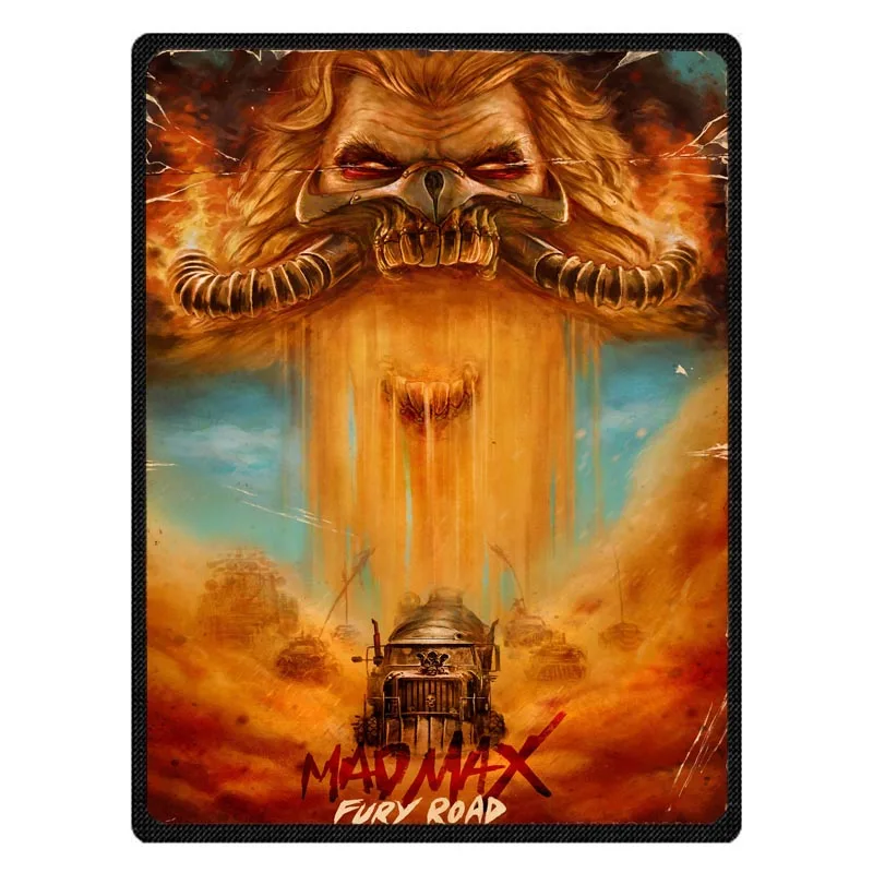 

Summer Air Conditioning Blanket Soft Plush Plaids Personalized Mad Max Pattern Sofa Car Travel Throw Blankets