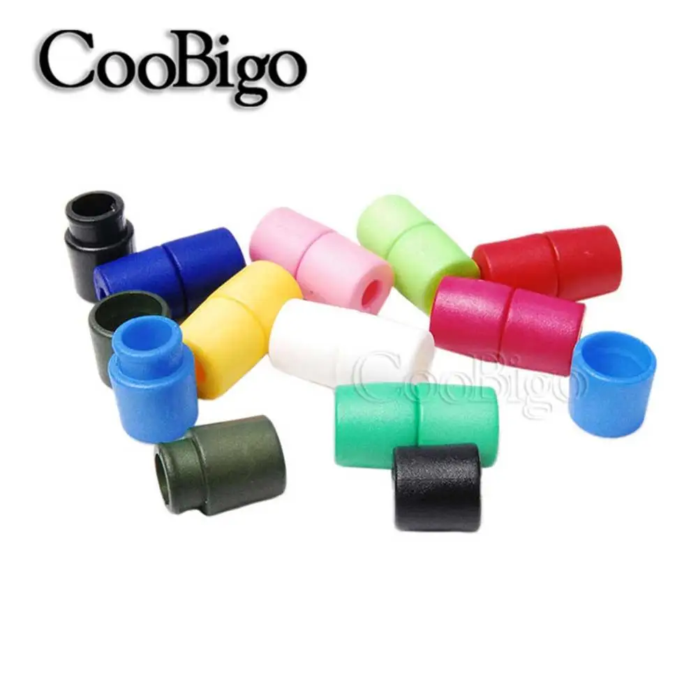 Mix Colors 100pcs 100 шт. в упаковке, цветные пластиковые пряжки, безопасная защелка, застежка, ожерелье, Паракорд и лента, ремешки# FLC090(Mix-s - Цвет: Mix Colors 100pcs