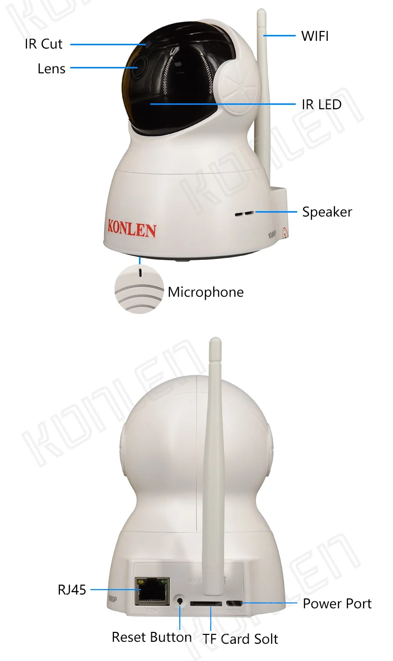 1080P security IP camera 14