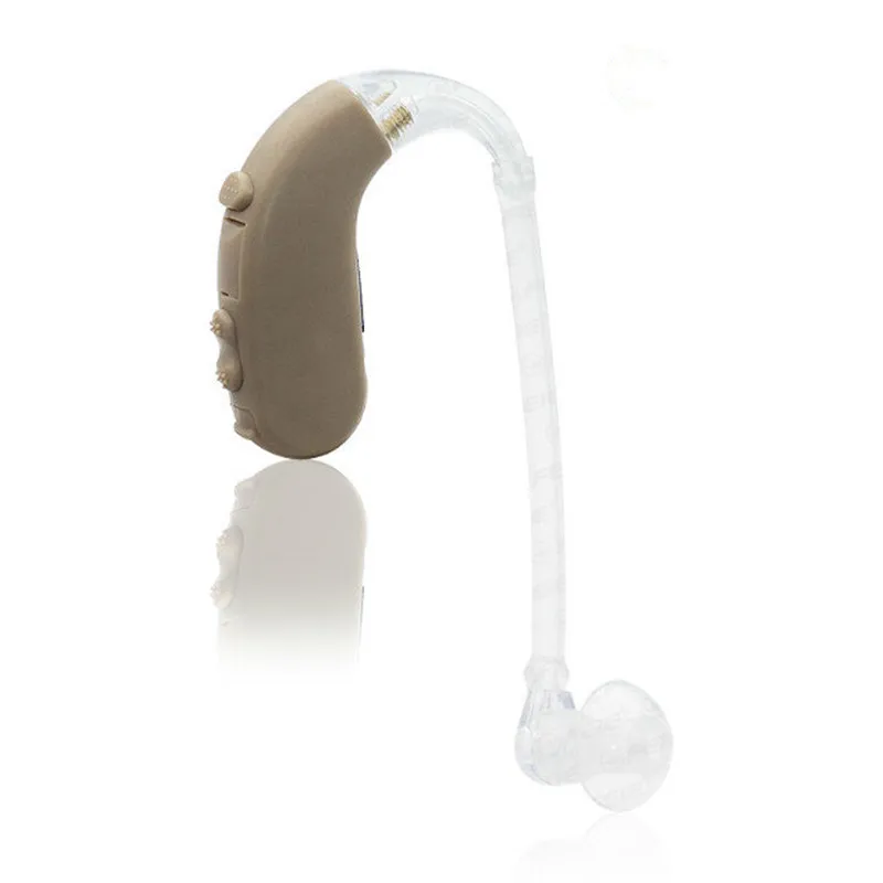 

New ear hearing aid mini device ear amplifier hearing aids behind the ear for deaf elderly S-303
