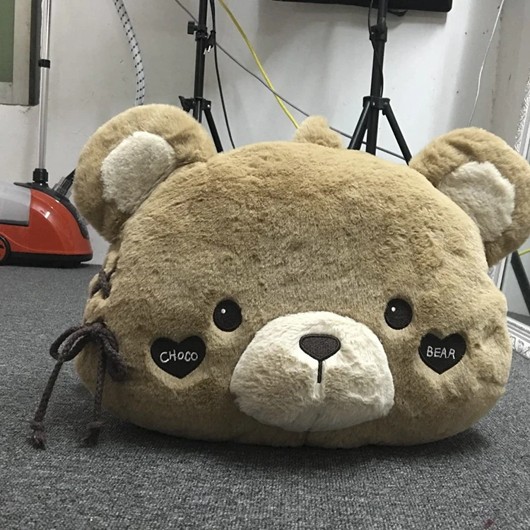 

Princess sweet lolita bag Japanese soft sister cute chocolate bear plush dolls with handbags shoulder bags women MZSN043